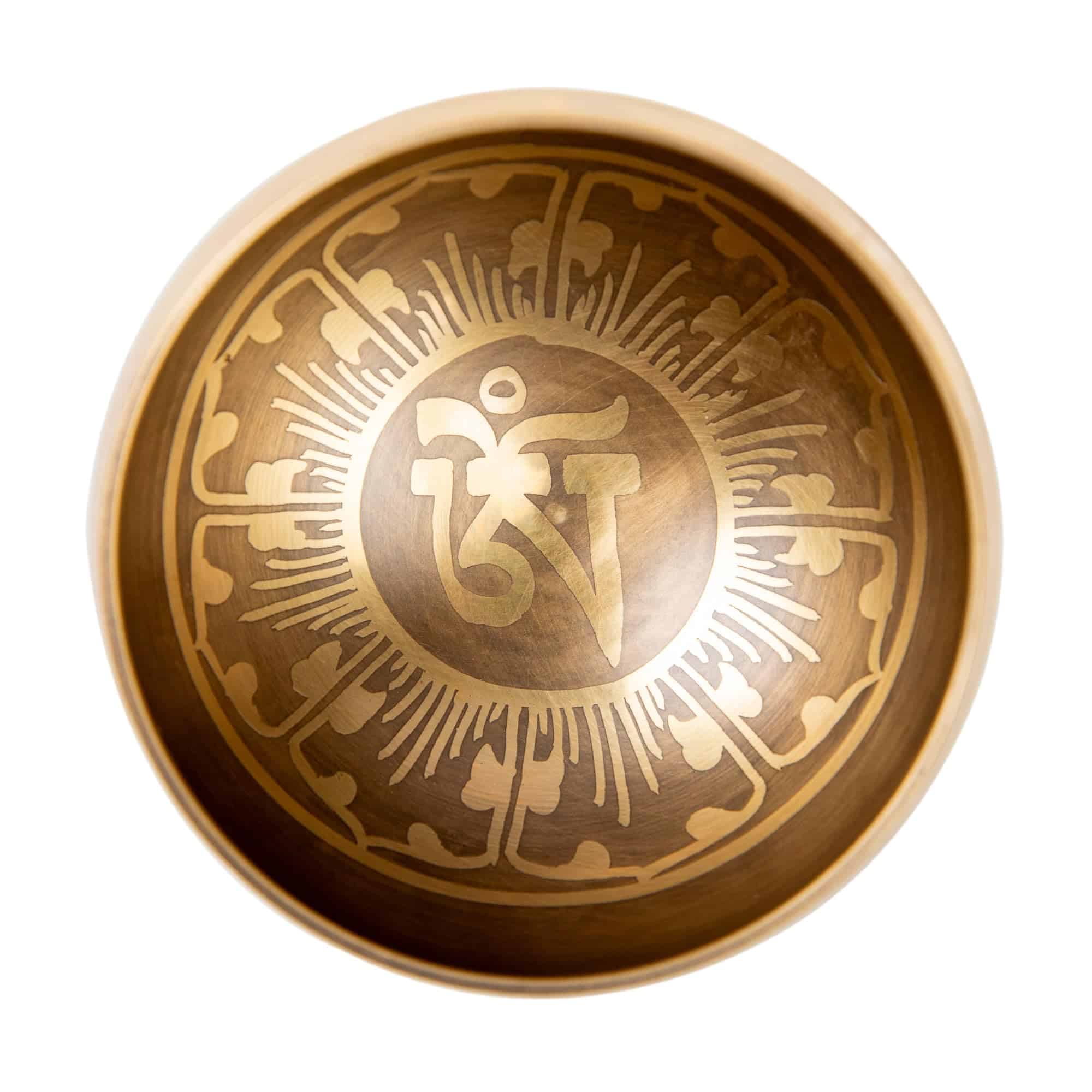 Set de Cuenco Tibetano de Latón - Grado Máster de Sanación - Imagen 5