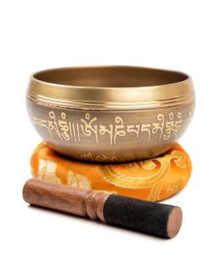 Set de Cuenco Tibetano de Latón - Grado Máster de Sanación