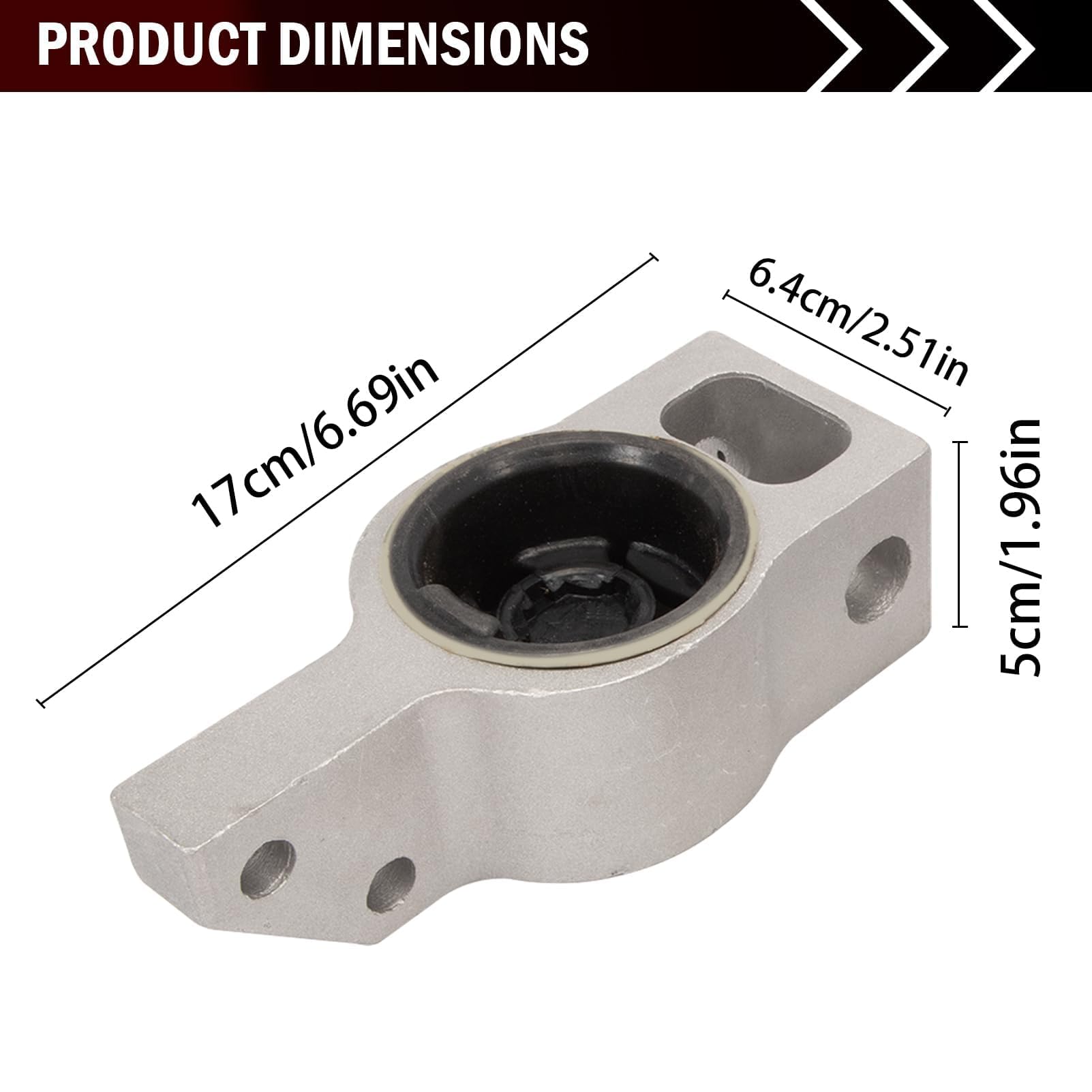 2 pcs Soporte de Brazo de Control se adapta a Passat - Imagen 4