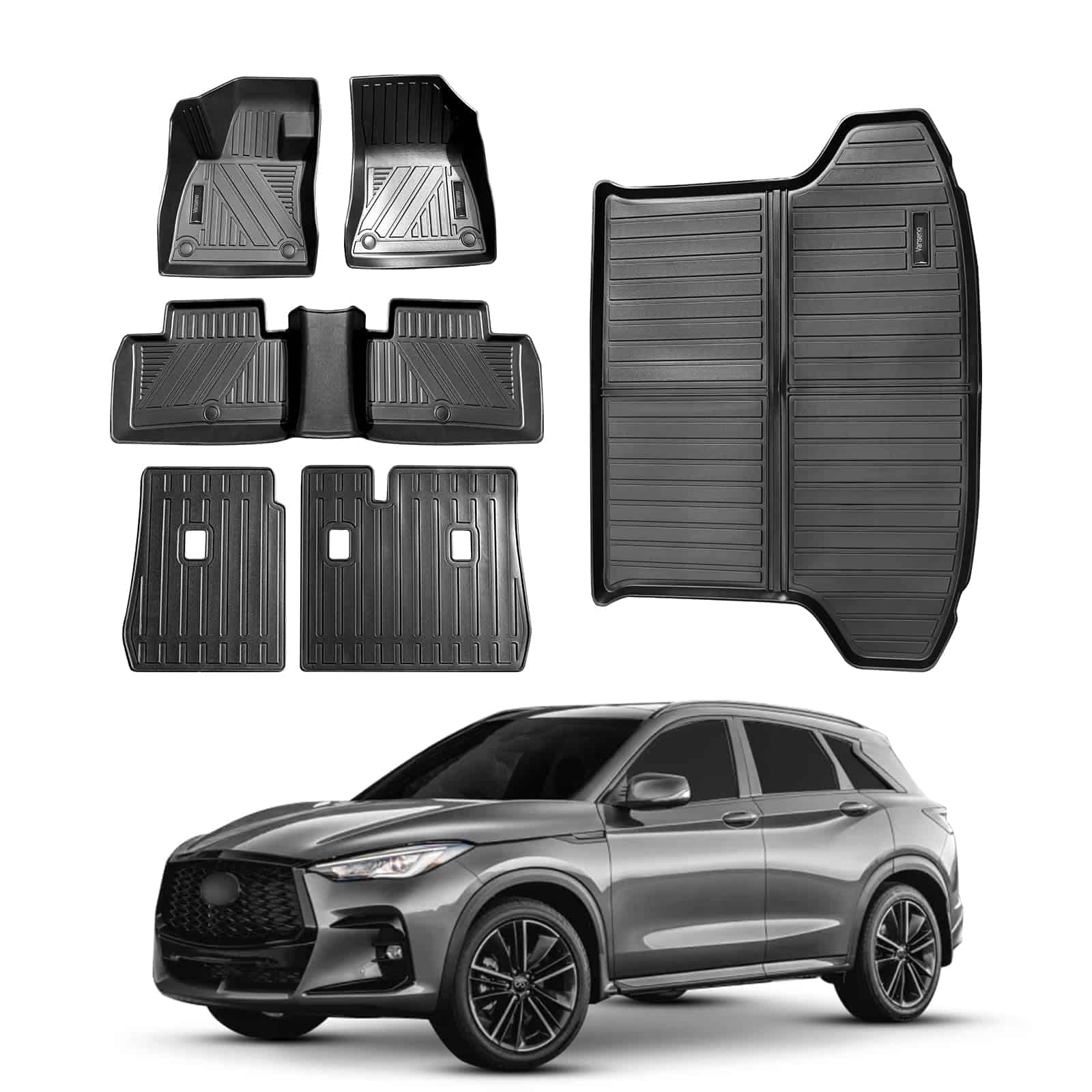 Tapetes para Piso Vanseno & Tapete para Respaldo y