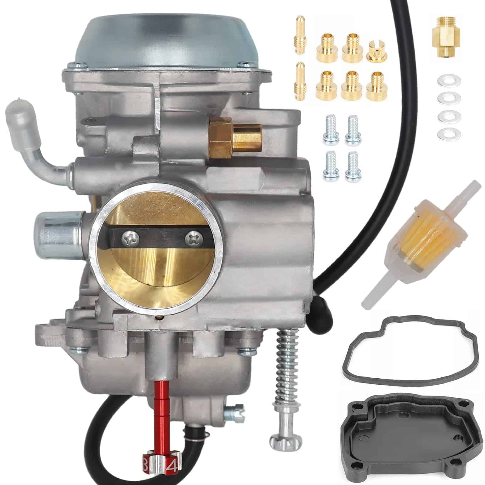 Carburador Compatible con Polaris Sportsman 300 -Rojo - Imagen 6