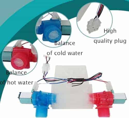 Válvula de Entrada de Agua Lavadora Whirlpool Repuesto - Imagen 4