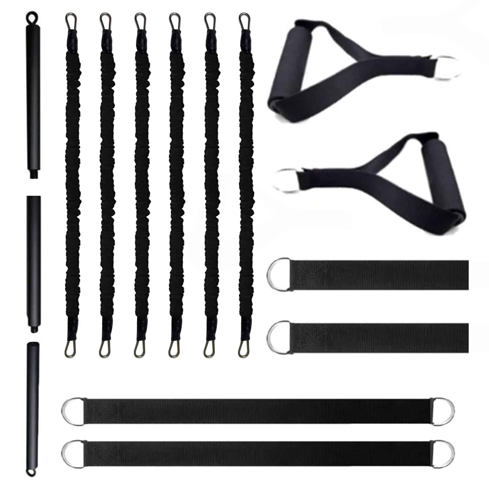 Set de Barra de Resistencia OYINDIZ, Barra de Pilates de 3