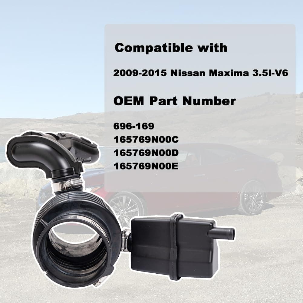 HUGALL 696-169 Manguera de Admisión de Aire del Motor - Imagen 4