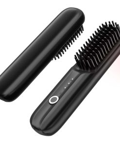 Cepillo Alisador Inalámbrico, Cepillo -Negro