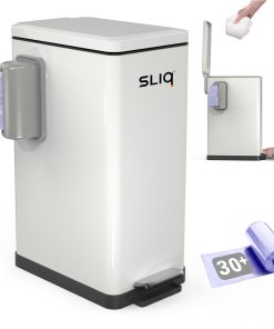 Bote de Basura para Pañales para Bebés Sliq con Control de