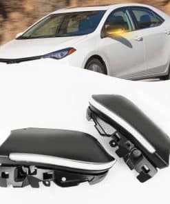 ZDEERAOTO Luz de señal de giro secuencial ámbar DRL de luz