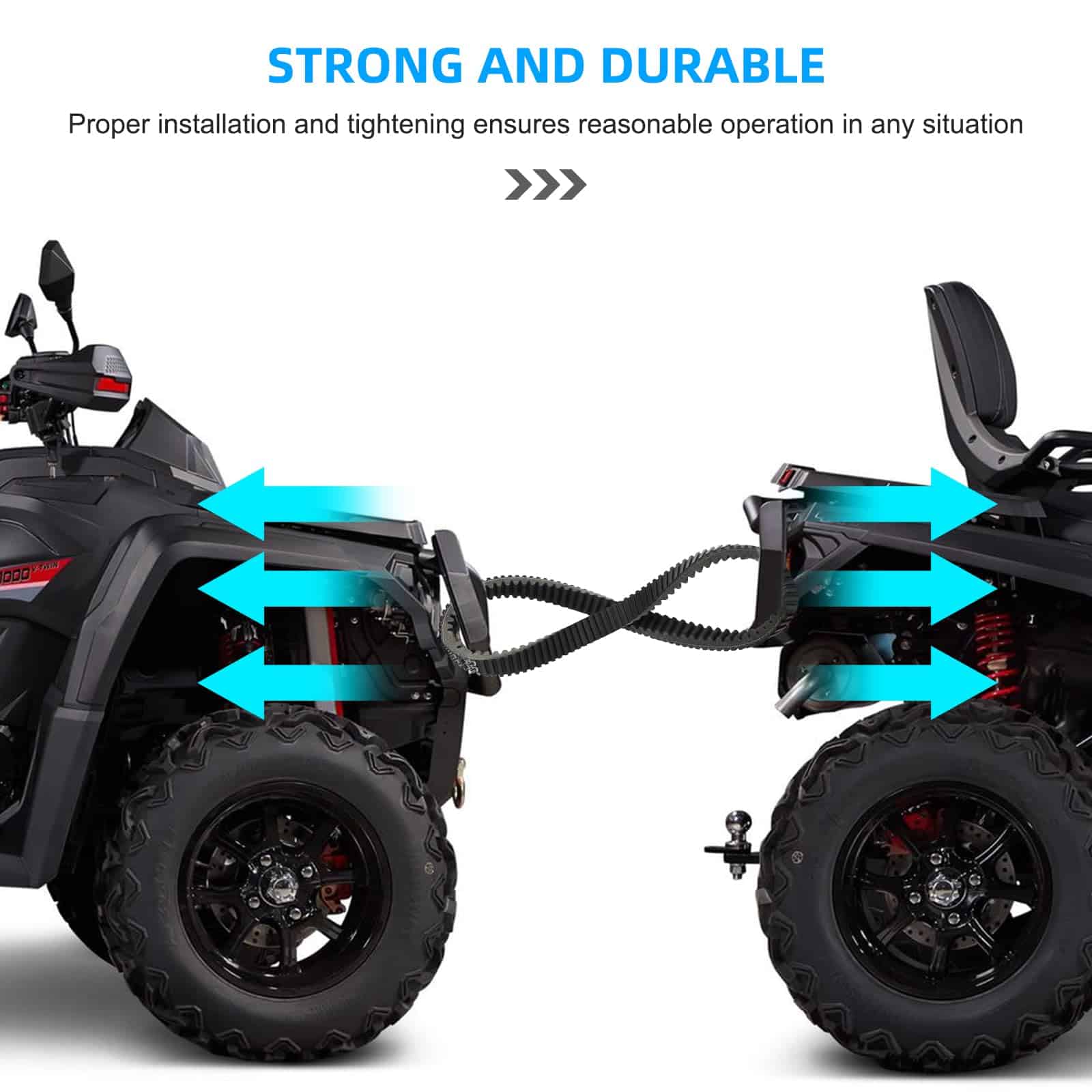 Correa de transmisión JERBOR para CFMOTO UFORCE 800, ZFORCE - Imagen 4