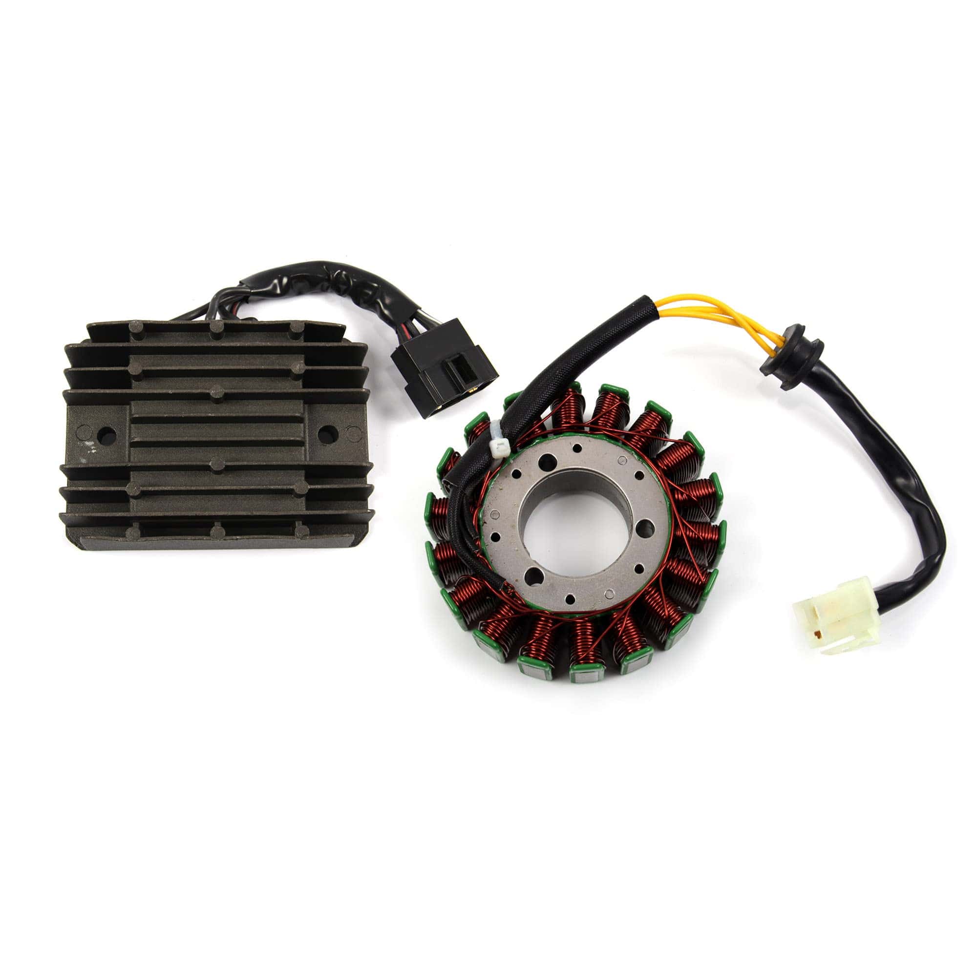 Kit de Estator Magneto Regulador de Voltaje Compatible con