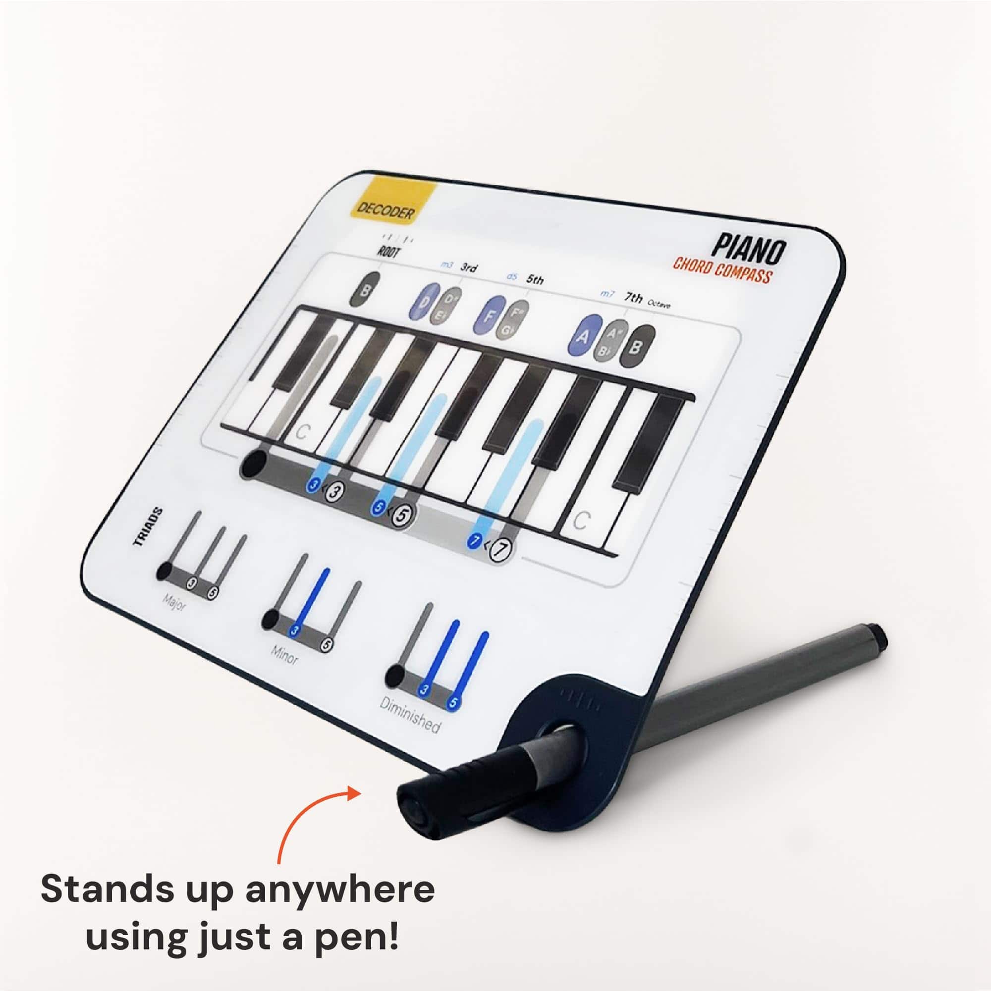Herramienta de aprendizaje de acordes de piano - Brújula de - Imagen 7