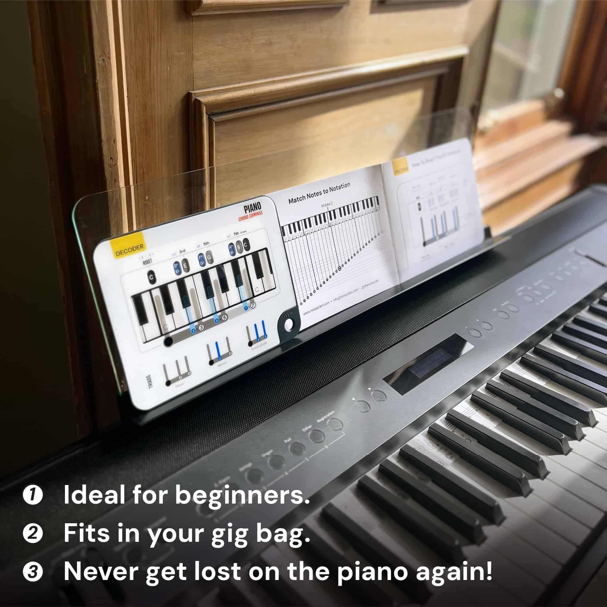 Herramienta de aprendizaje de acordes de piano - Brújula de - Imagen 4