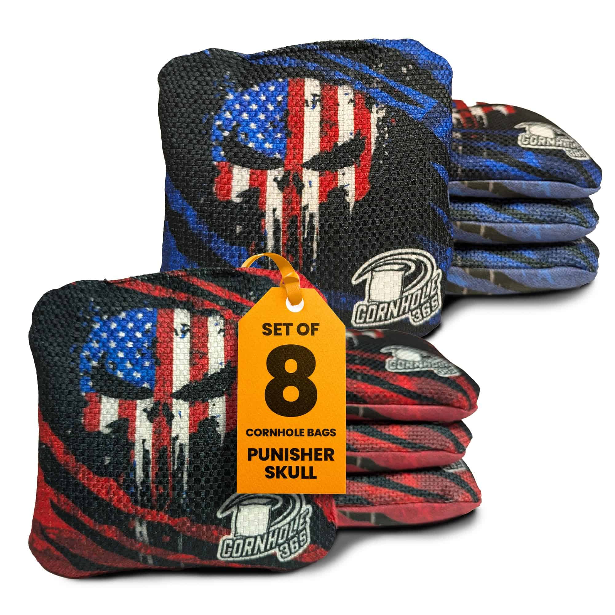 Bolsas de Cornhole Temáticas Cornhole365 - 6" -Punisher