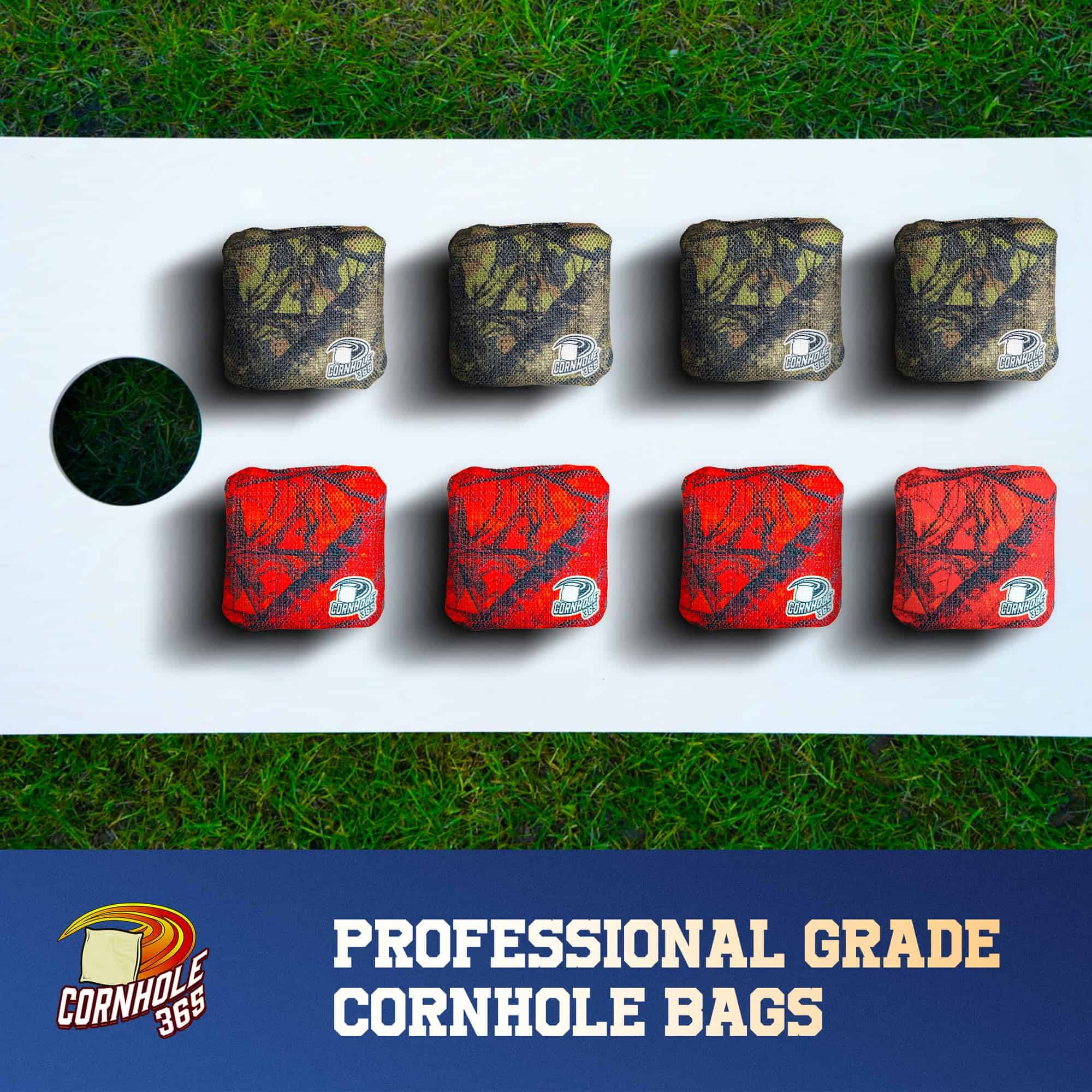 Bolsas de Cornhole Temáticas Cornhole365 - -Camuflaje de Caz - Imagen 6