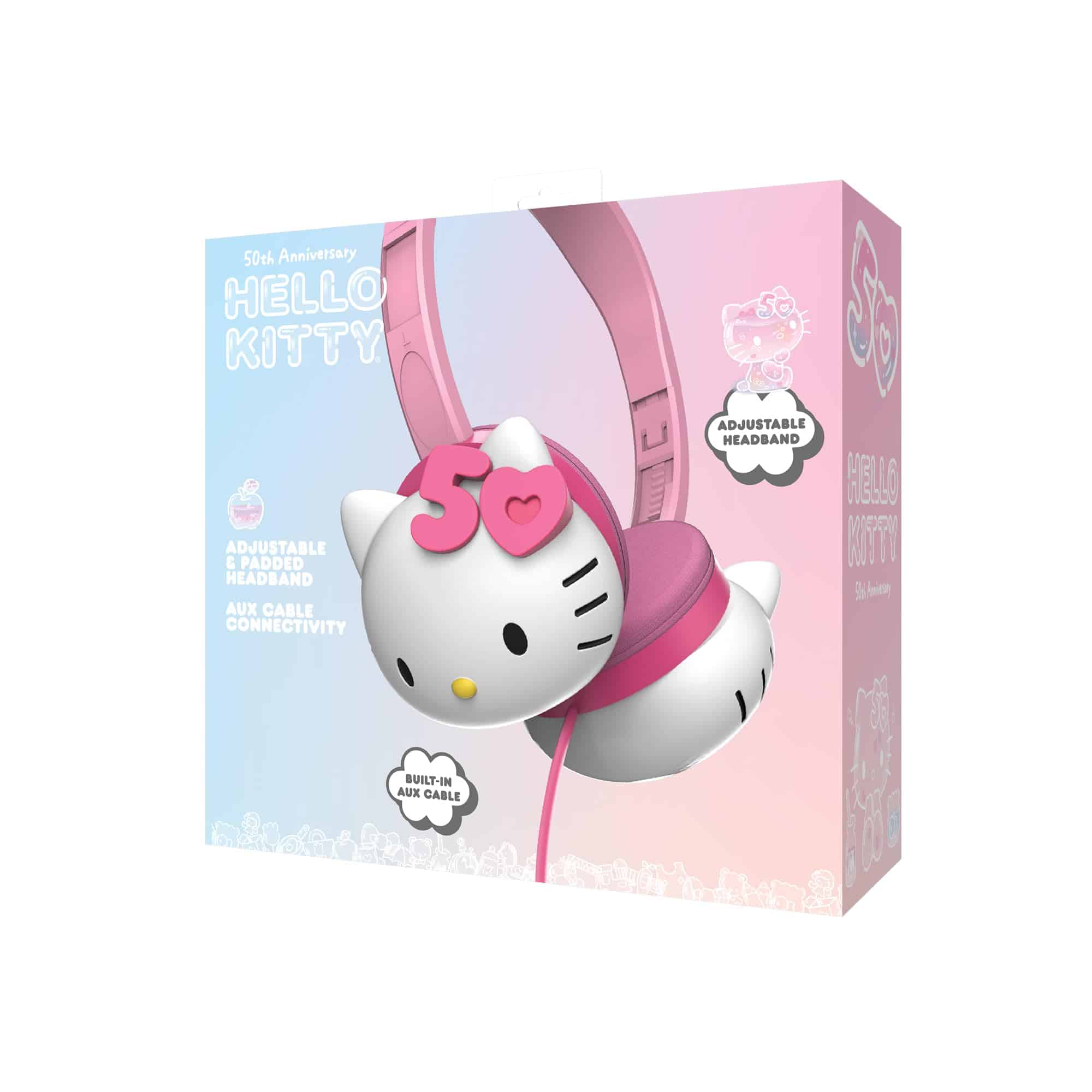 Auriculares con Cable Hello Kitty 50th Anniversary - Diseño - Imagen 6