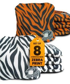 Bolsas de Cornhole Temáticas Cornhole365 - 6" -Zebra