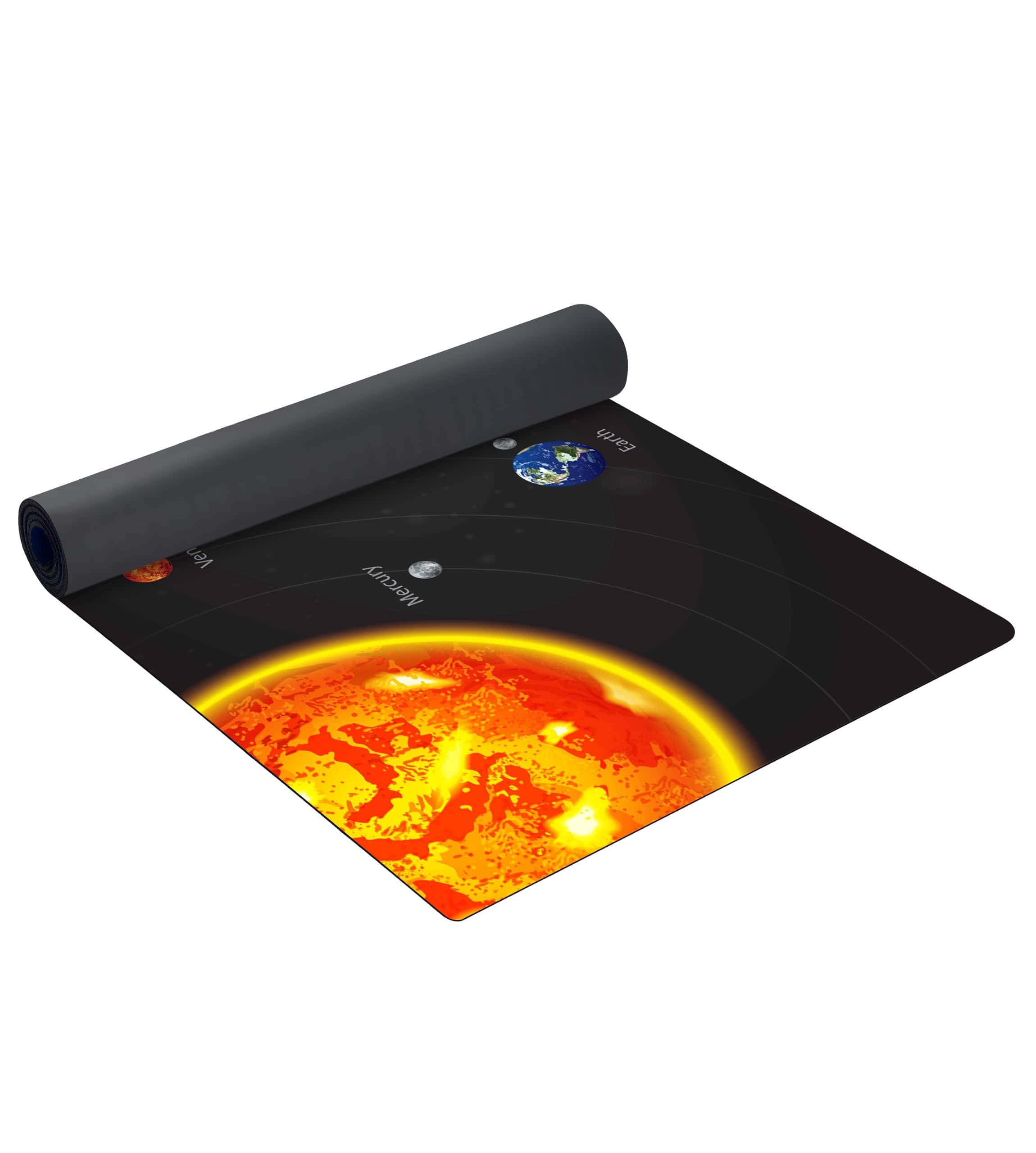 Tapete de Yoga de TPE Suede de nuveti de Alta Densidad, - Imagen 7