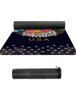 Tapete de Yoga de Gamuza TPE nuveti, Alta Densidad,