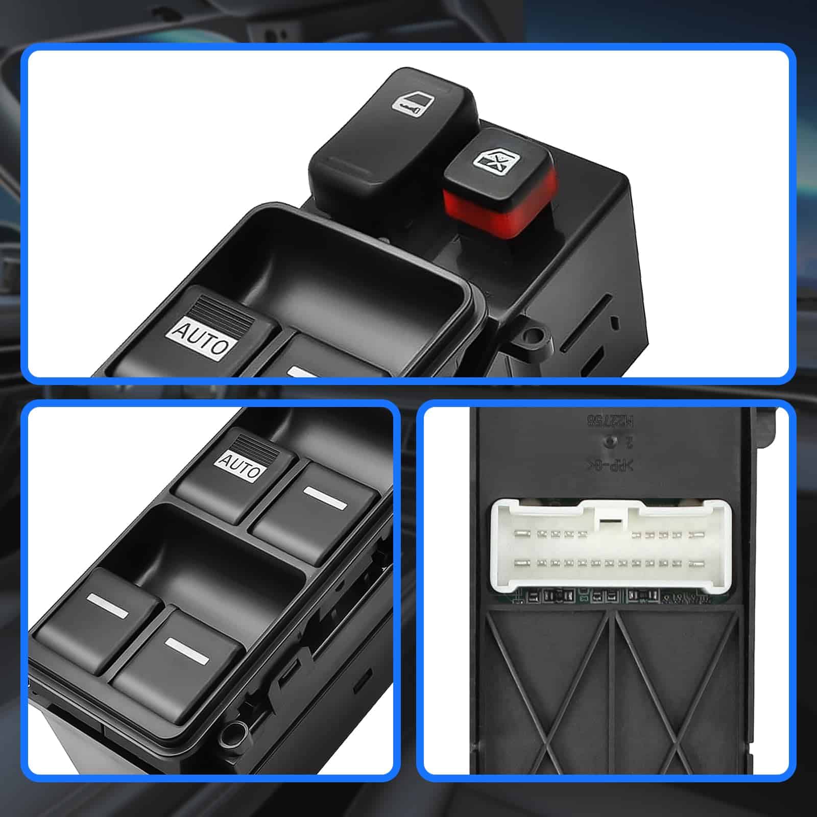 JALIAMTE 35750-SDA-H12 Interruptor de control de ventana de - Imagen 6