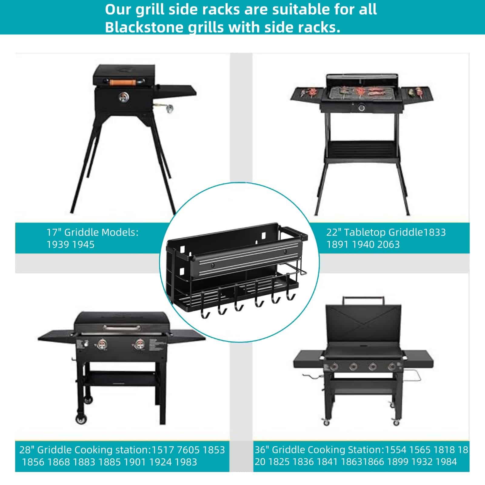 XLRPAT para Parrilla de Accesorios de 28"/36", Parrilla con - Imagen 6