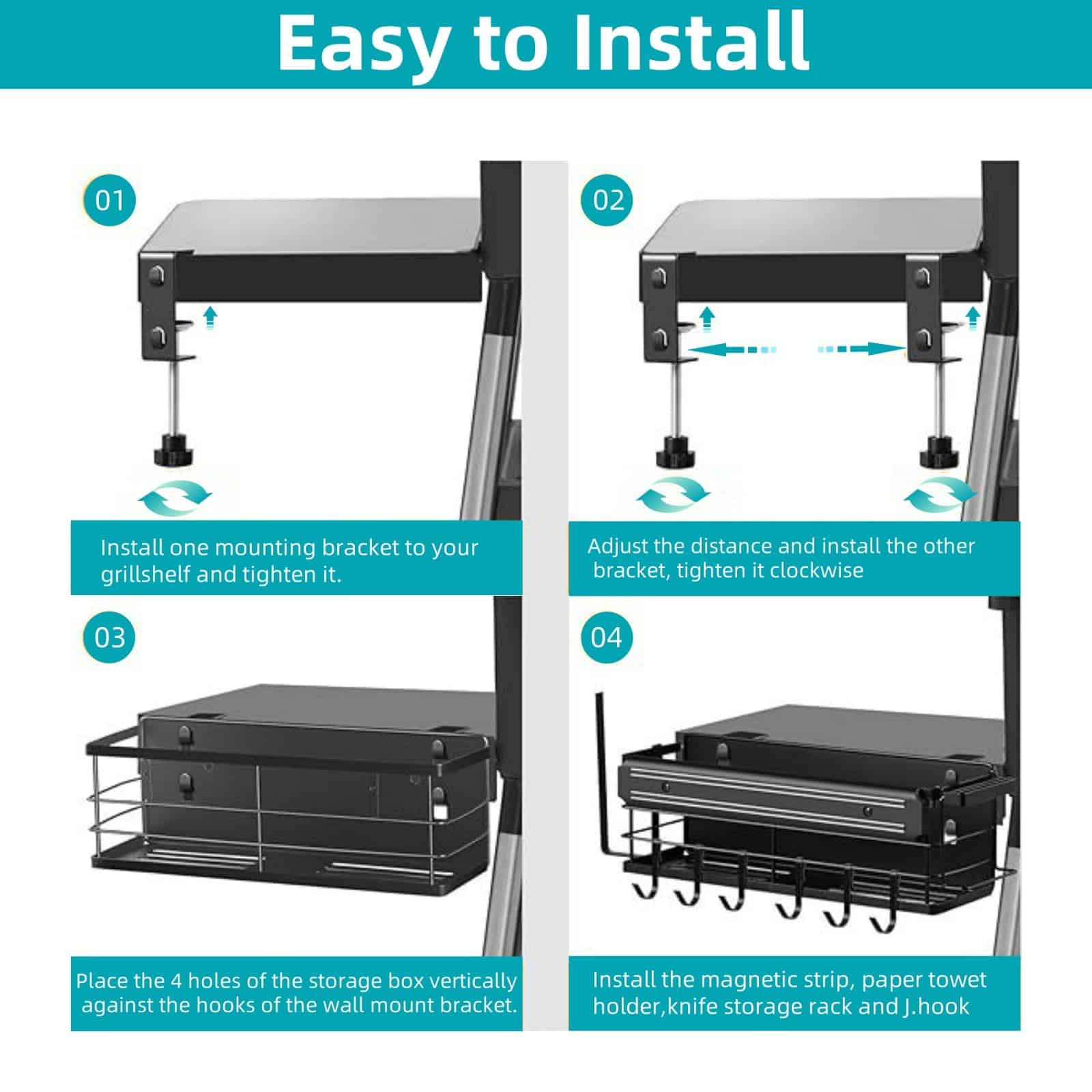 XLRPAT para Parrilla de Accesorios de 28"/36", Parrilla con - Imagen 5