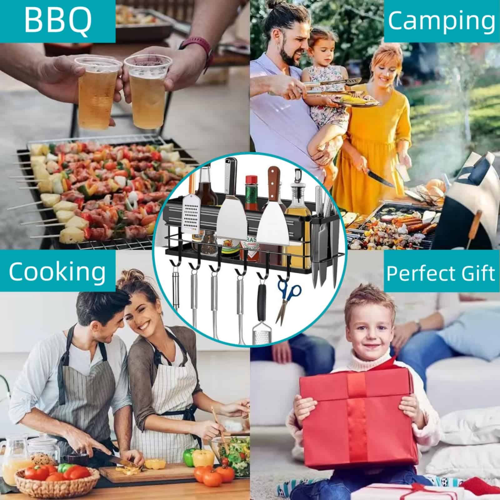 XLRPAT para Parrilla de Accesorios de 28"/36", Parrilla con - Imagen 8