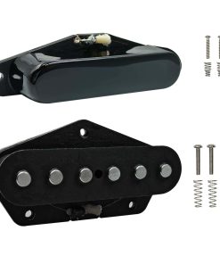 Set de pastillas de bobina simple vintage -Negro