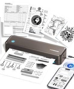 Impresoras portátiles inalámbricas TYPONOS -Marrón
