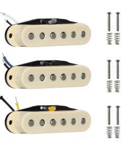 Set de Pastillas Phrilam Pro ST-60S Staggered Alnico 5 para