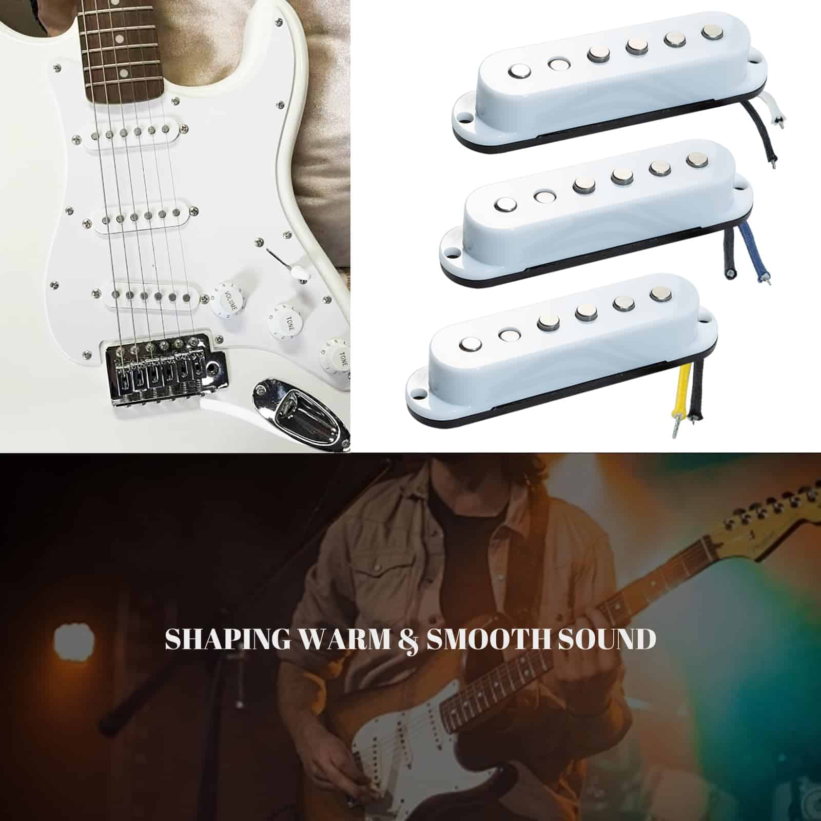 Juego de Pastillas Phrilam Pro ST-60S Alnico 5 Single Coil - Imagen 4