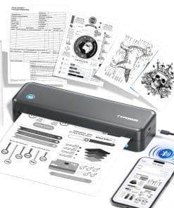 Impresoras Portátiles TYPONOS Inalámbricas para Viajes,