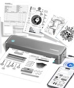 Impresoras Portátiles Inalámbricas TYPONOS -Plata
