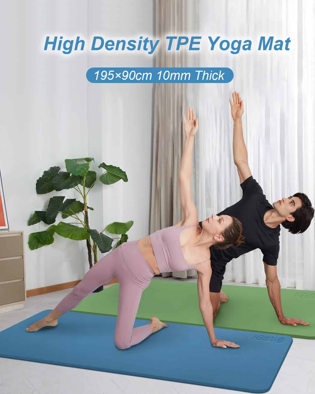 Tapete de Yoga RYTMAT de 10mm de Grosor, Tapete de - Imagen 3