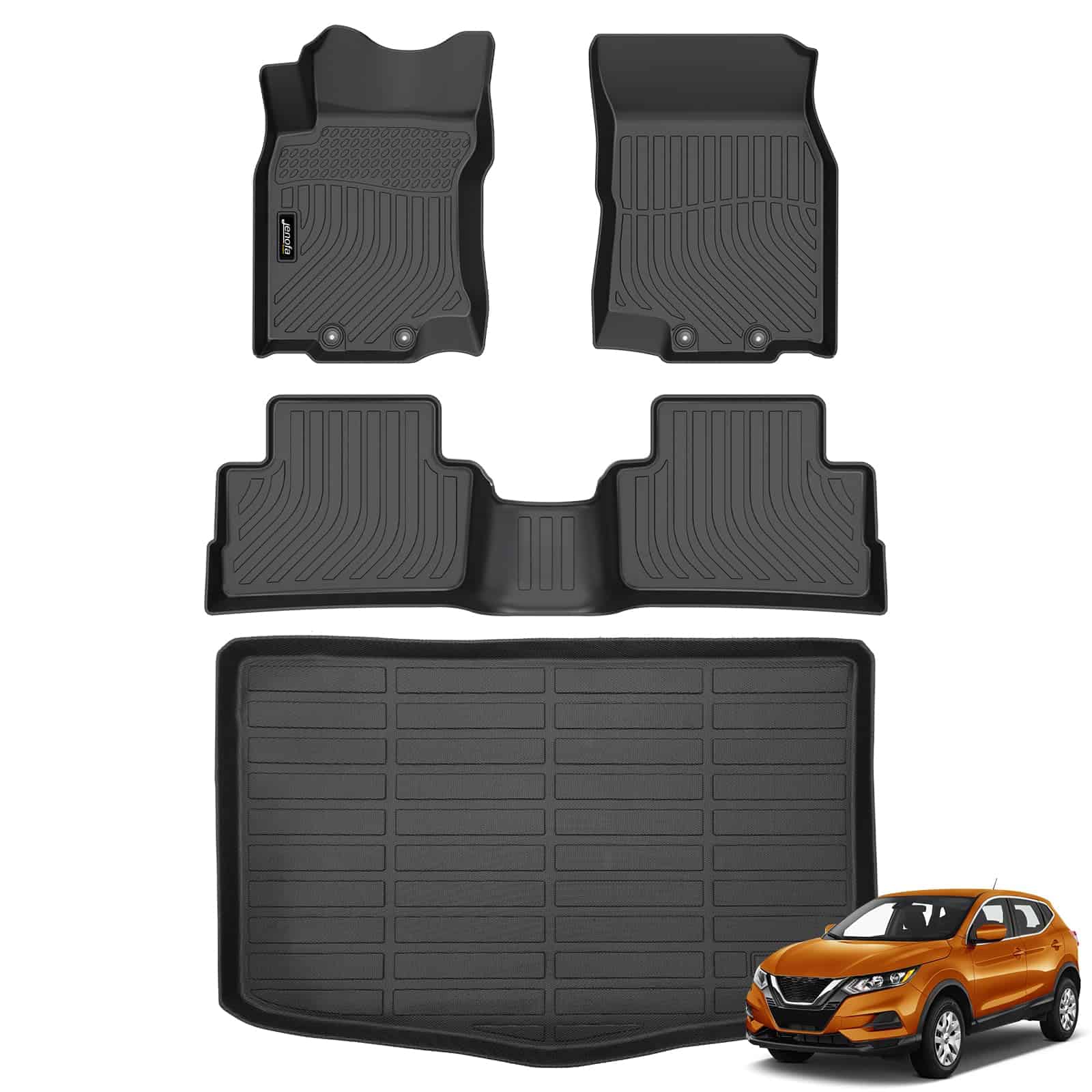 Juego de Tapetes para Piso y Forro de Maletero para Nissan