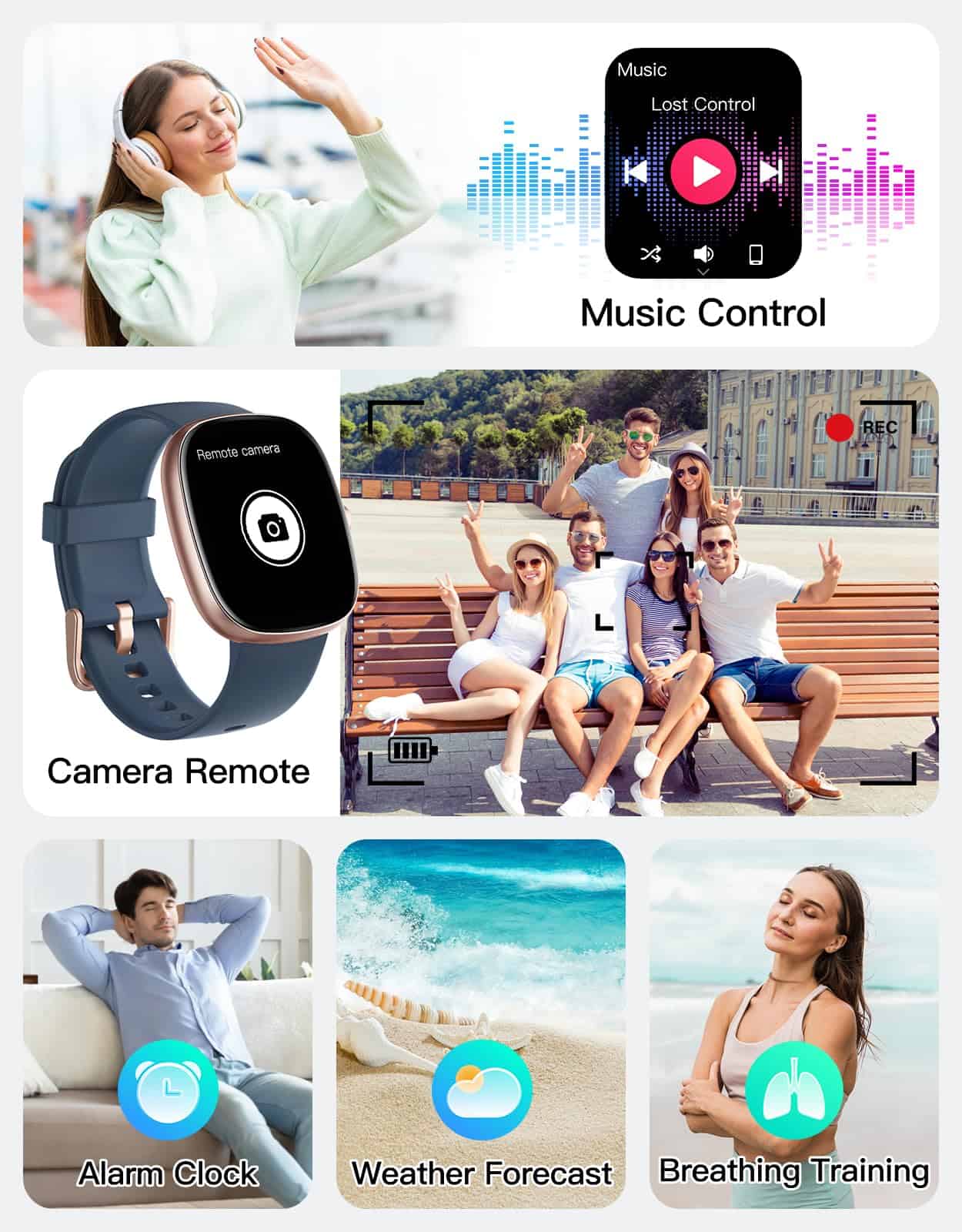 Smartwatch Fitness 2025 Ver. (Responda/Llame), Relojes - Imagen 8