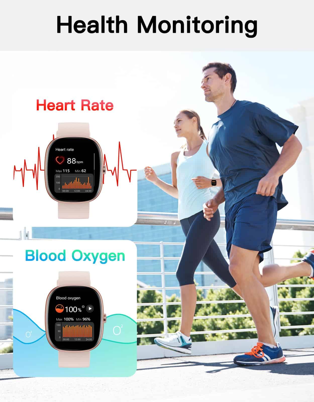 Fitness Tracker 2025 Ver. (Responder/Llamar), Reloj - Imagen 6