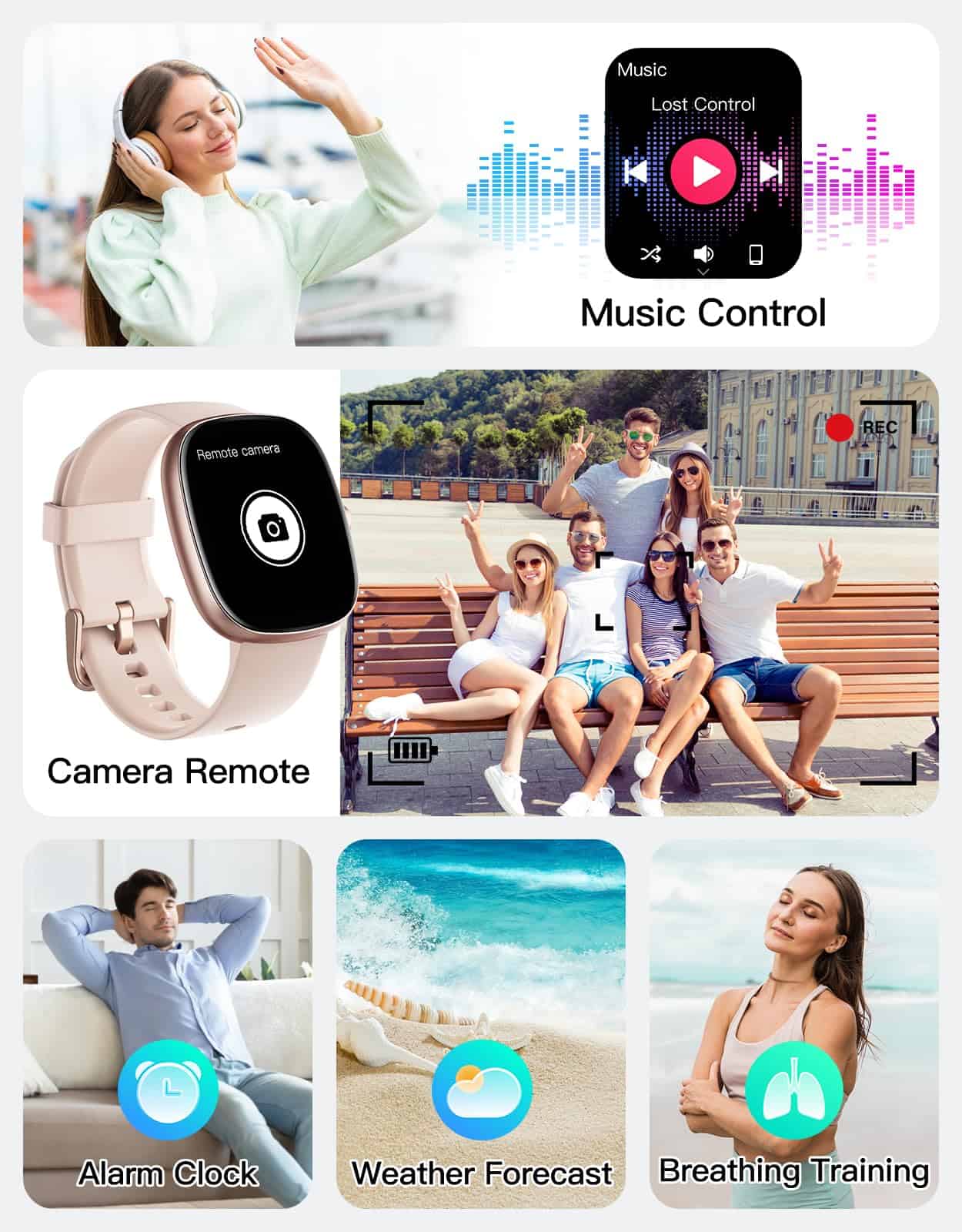 Fitness Tracker 2025 Ver. (Responder/Llamar), Reloj - Imagen 8