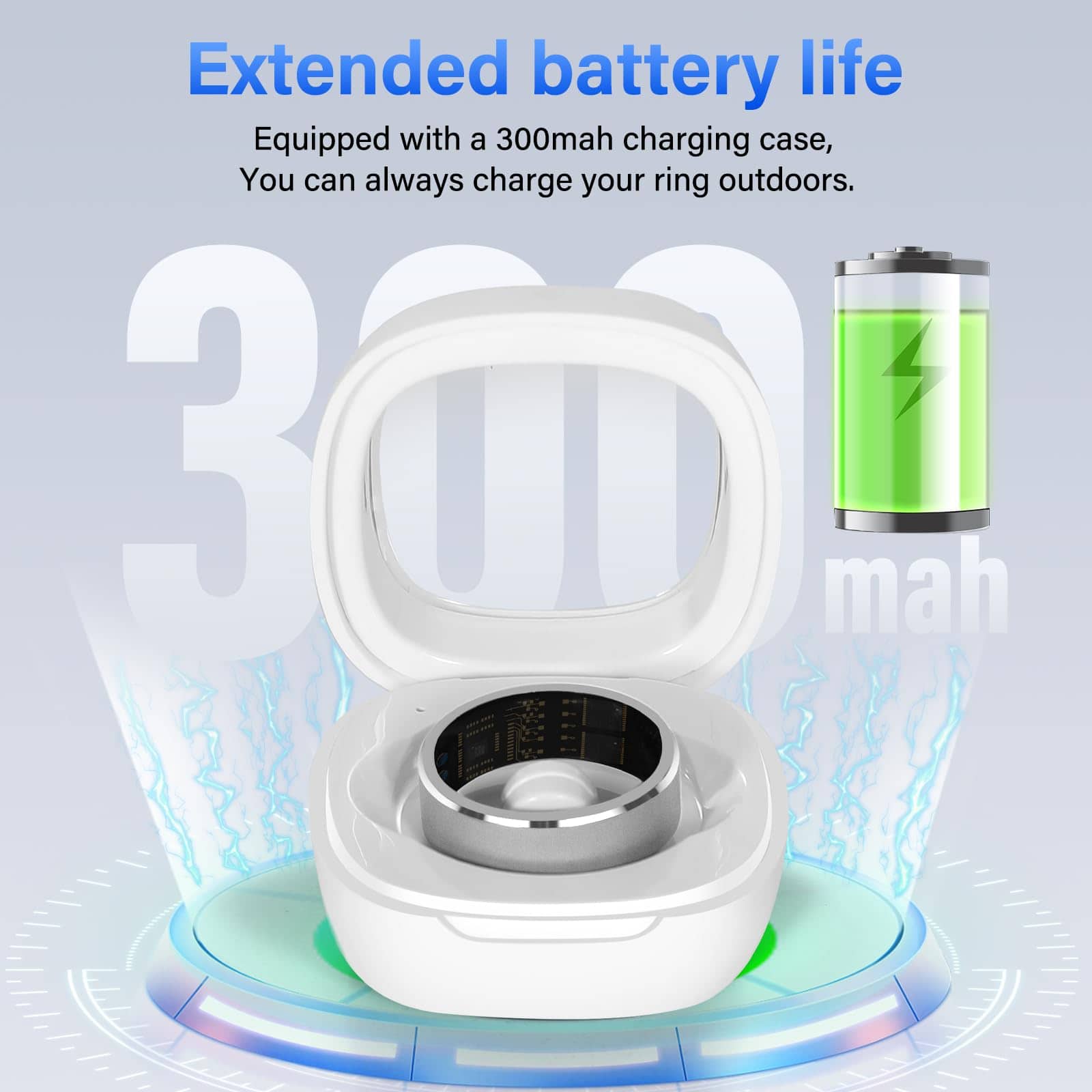 Anillo Inteligente Rastreador de Fitness para Hombres y - Imagen 8