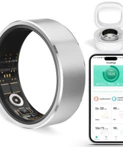 Anillo Inteligente Rastreador de Fitness para Hombres y