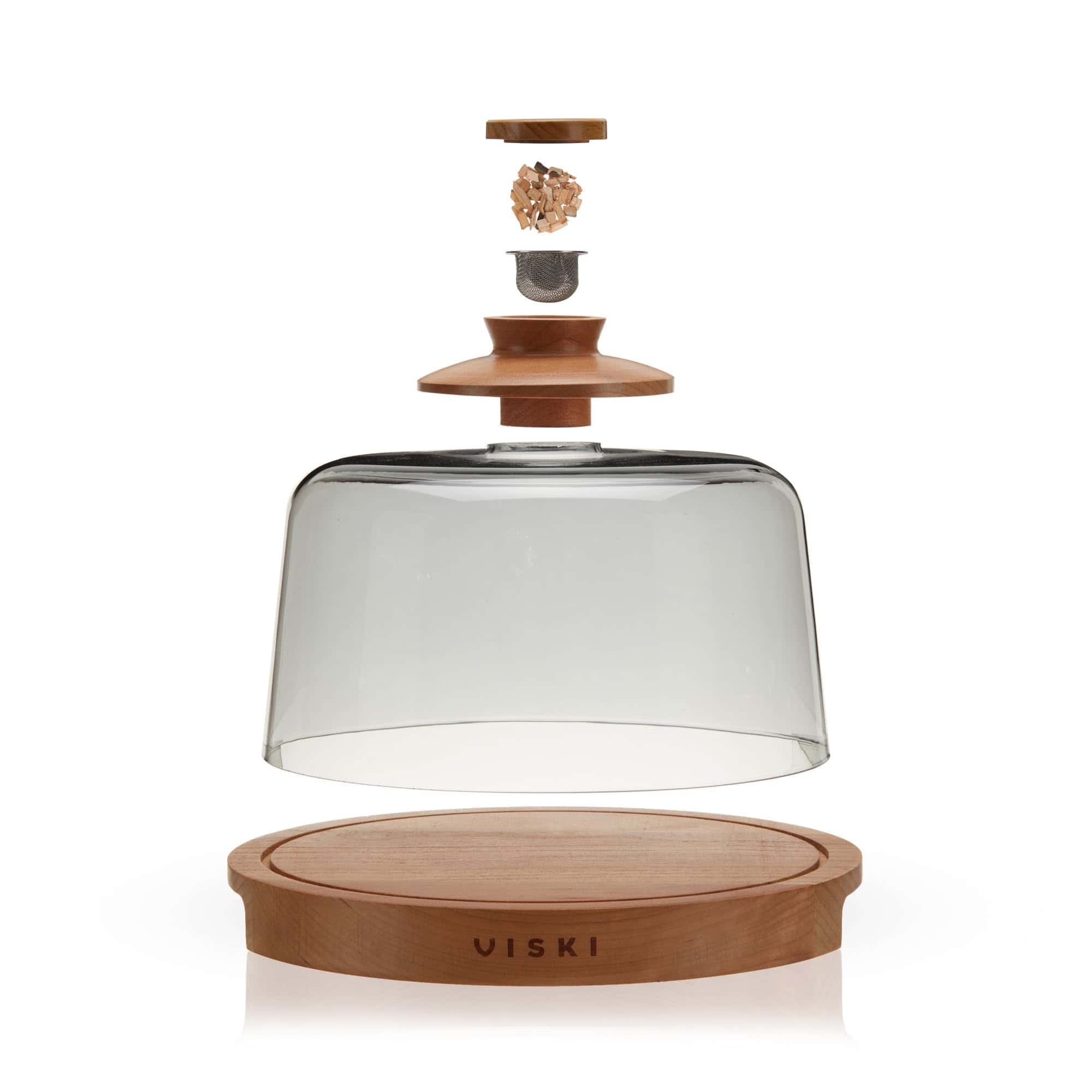 Alchemi by Viski Kit de Infusor de Cóctel Ahumado, Domo - Imagen 10