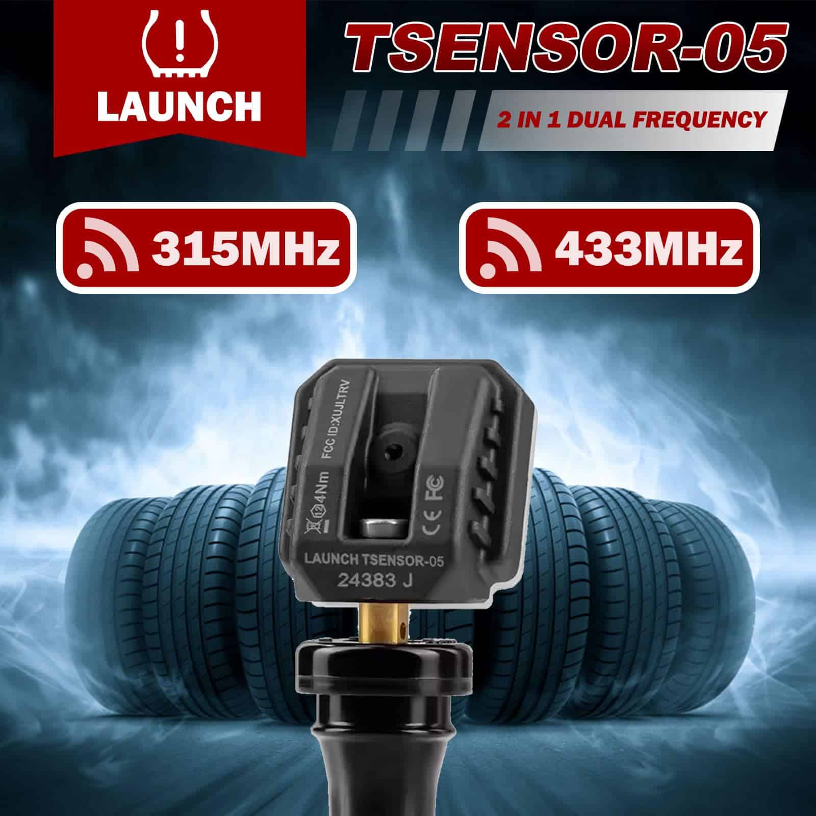 Sensor de TPMS Universal LAUNCH X431 TSENSOR-05 - Imagen 4