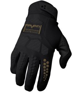 Guante Seven Rival Ascent (Negro/Oro, Mediano)