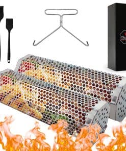 Canastas de Parrilla Octagonales Grillonix, Acero