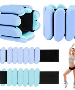 Pesas para muñecas - 1 par (1 lb cada -Azul