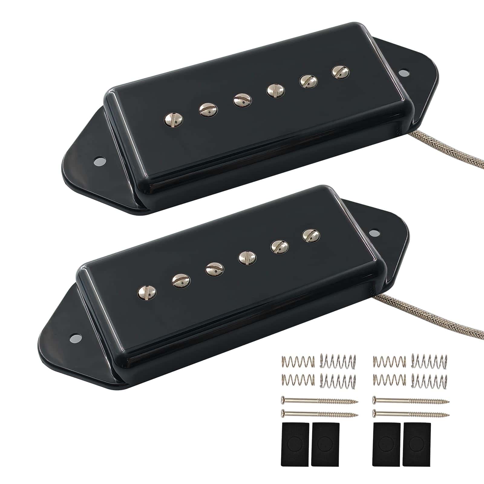 Set de pastillas de bobina simple P90-BLA de alto