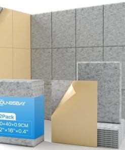 Paneles Acústicos Paquete de 12 Paneles -Gray