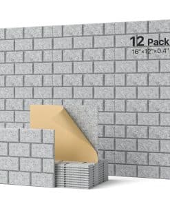 Paneles Insonorizantes, Soundsbay 12 Pack Paneles -Gris