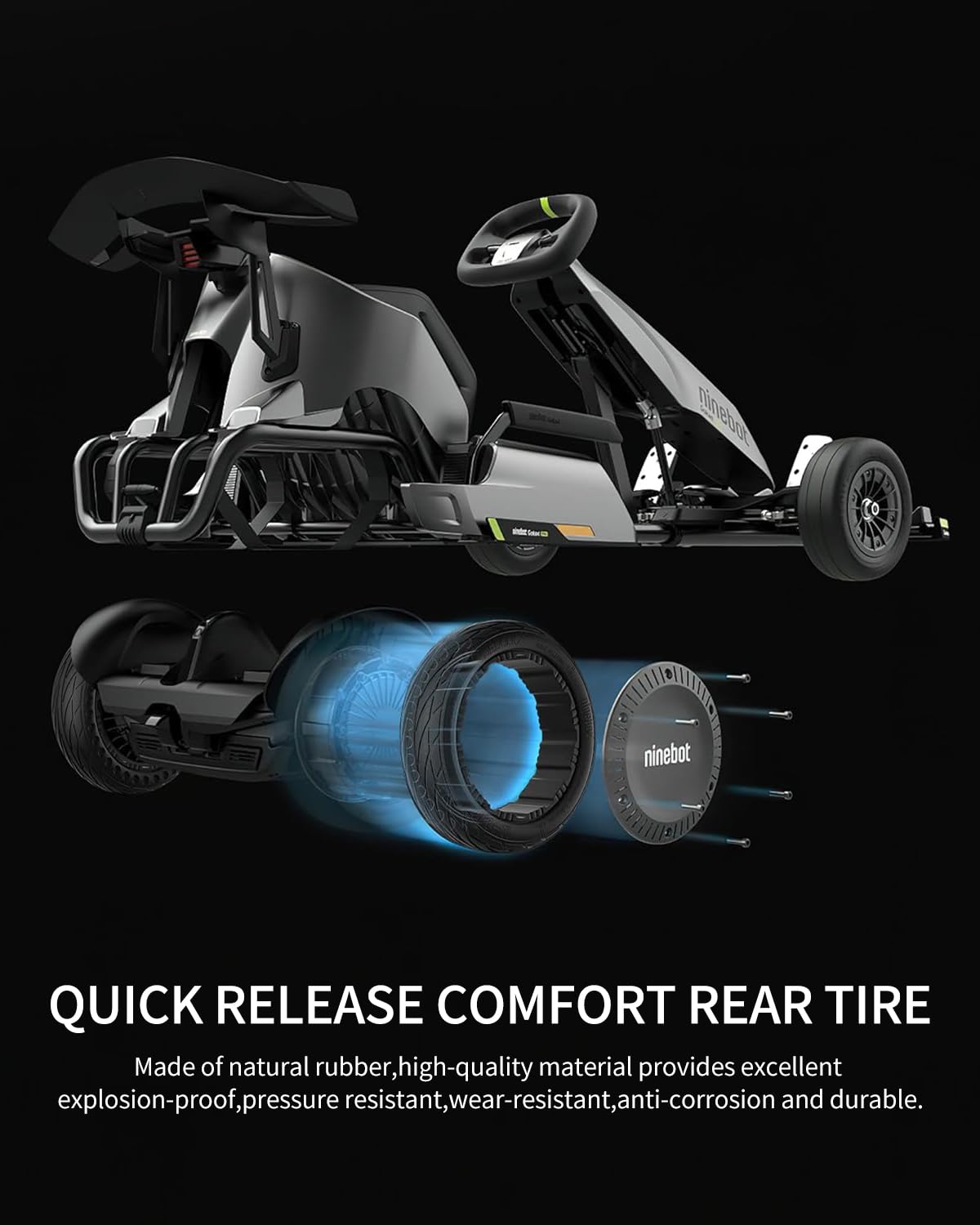 Llanta Comfort para GoKart Pro y Gokart Bundle Kit de - Imagen 6