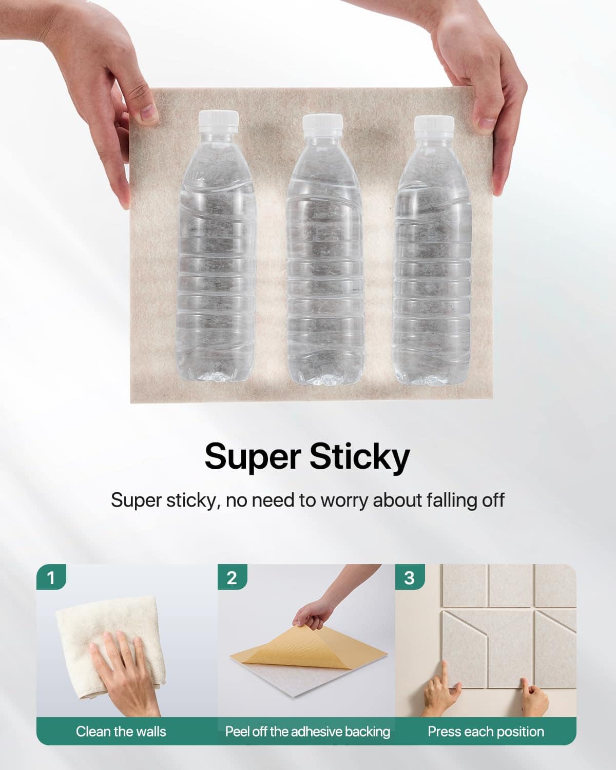 Paneles de Pared Insonorizantes -Beige - Imagen 4