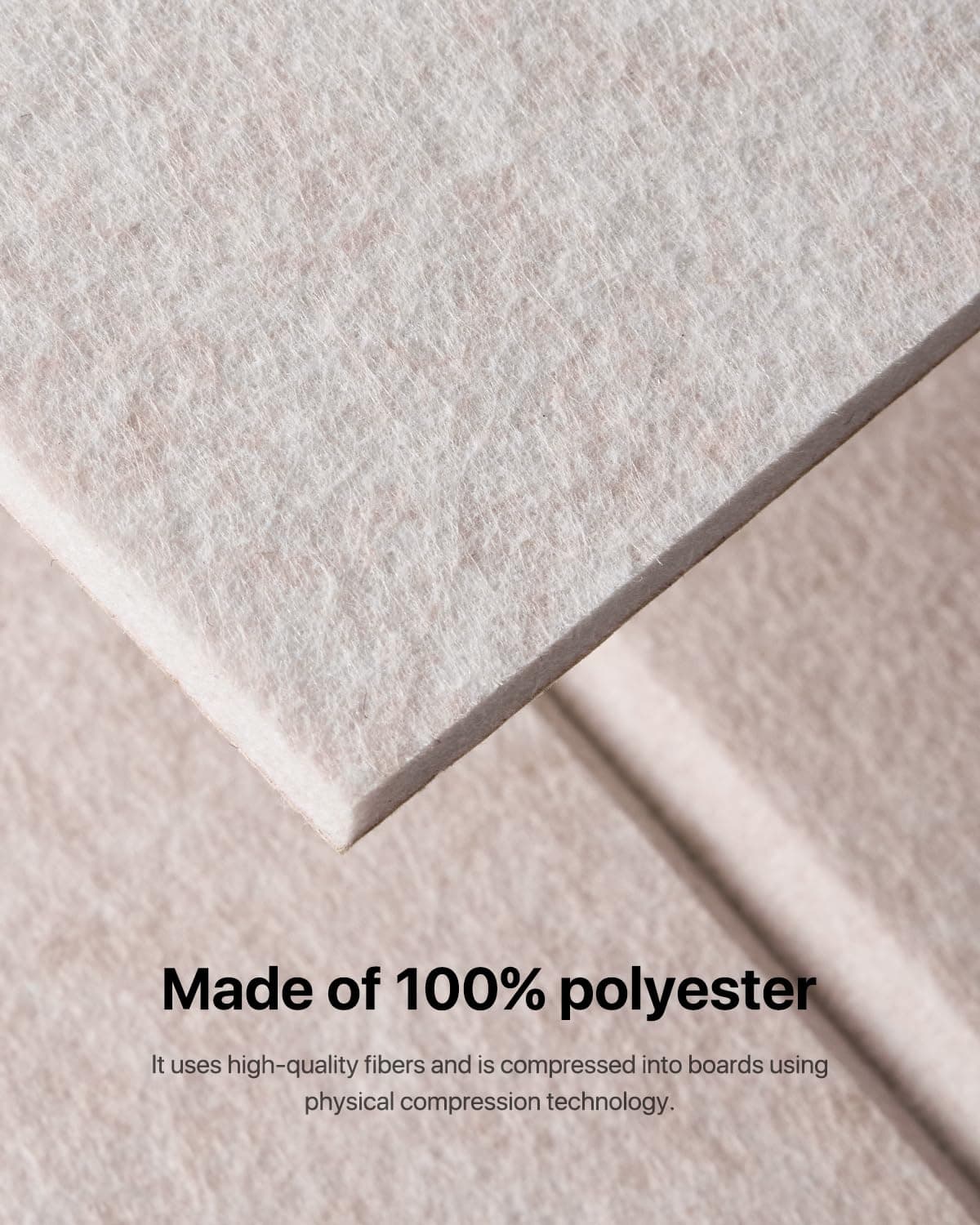 Paneles de Pared Insonorizantes -Beige - Imagen 3