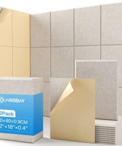 Paneles Acústicos 12 Paquete Paneles Insonorizantes para